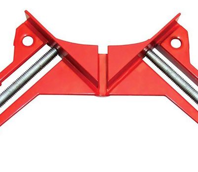 POWERTECH γωνιακός σφιγκτήρας 90° TOOL-0024, 100mm, κόκκινος