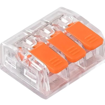 POWERTECH κλέμα σύνδεσης καλωδίων TOOL-0101, 3pin, 10τμχ
