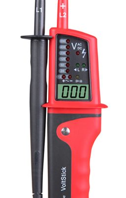UNI-T μετρητής τάσης AC/DC UT15C, αδιάβροχος IP65, 12V έως 690V