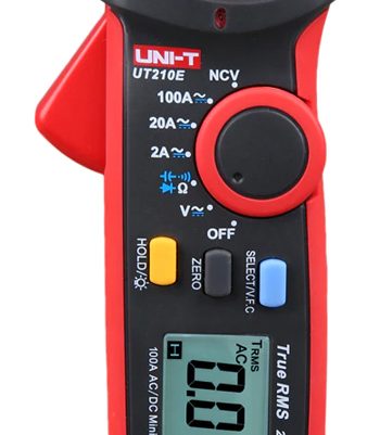 UNI-T πολύμετρο & αμπεροτσιμπίδα UT210E, 100A AC/DC, NCV, True RMS