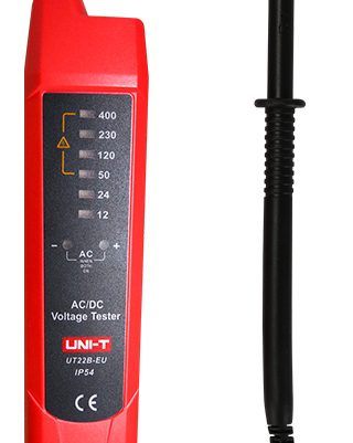 UNI-T μετρητής τάσης AC/DC UT22B-EU, 12V έως 400V, IP54