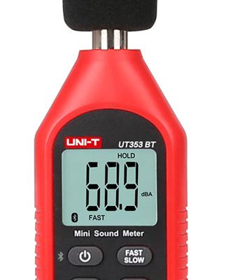 UNI-T ψηφιακό ντεσιμπελόμετρο UT353BT, 30-130dB, Bluetooth