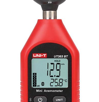 UNI-T ψηφιακό ανεμόμετρο UT363BT, 0-30m/s, Bluetooth