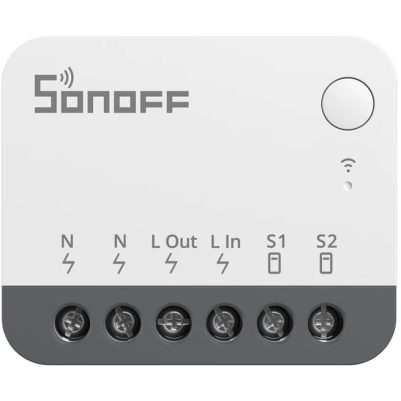 SONOFF smart διακόπτης ZBMINIR2, 1 κανάλι, ZigBee 3.0, 10A, λευκός