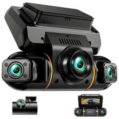 Campark 4πλή Κάμερα Αυτοκινήτου 4CH 360° Full HD με Νυχτερινή Όραση, G-Sensor & 24ωρη Καταγραφή Parking