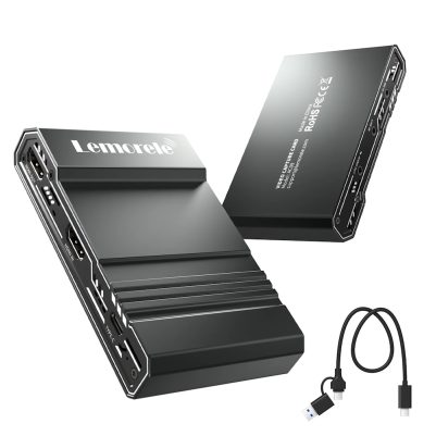 Lemorele AC09 Capture Card HDMI σε USB 3.0 με 4K Passthrough για OBS