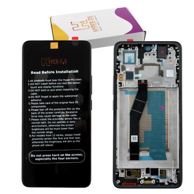 XIAOMI 14T 5G ΟΘΟΝΗ AMOLED + TOUCH SCREEN + LENS + FRAME HF-5600030N12A00 BLACK HYPER-FIX SERVICE PACK