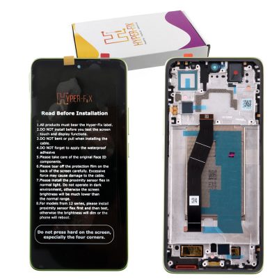 XIAOMI 14T 5G ΟΘΟΝΗ AMOLED + TOUCH SCREEN + LENS + FRAME HF-5600060N12A00 GREEN HYPER-FIX SERVICE PACK