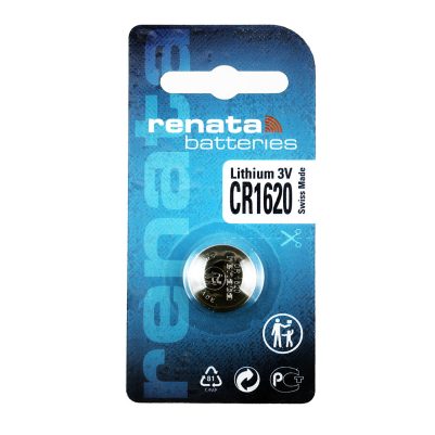 RENATA ΜΠΑΤΑΡΙΕΣ ΝΟΜΙΣΜΑΤΟΣ ΛΙΘΙΟΥ CR1620 3V Li-ion 1 ΤΕΜ. 1/BLISTER