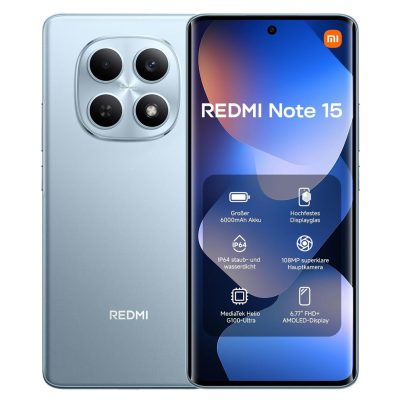ΚΙΝΗΤΟ XIAOMI REDMI NOTE 15 4G 6.77in 6GB/128GB DUAL SIM NFC BLUE GW