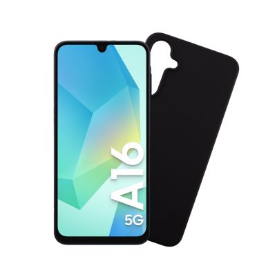 VOLTE-TEL SILICON TPU ΘΗΚΗ SAMSUNG A16 4G A165/A16 5G A166 6.7in CAMERA GUARD BLACK