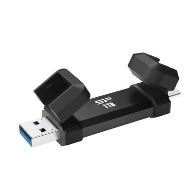SILICON POWER USB-C FLASH DRIVE 1TB USB-A 3.2+OTG MARVEL XTREME DS72 SP001TBUC3S72VPK BLACK-R/W 1050/850 Mb/s