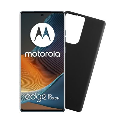 VOLTE-TEL SILICON TPU ΘΗΚΗ MOTOROLA EDGE 50 FUSION XT2429-2 5G 6.67in  CAMERA GUARD BLACK