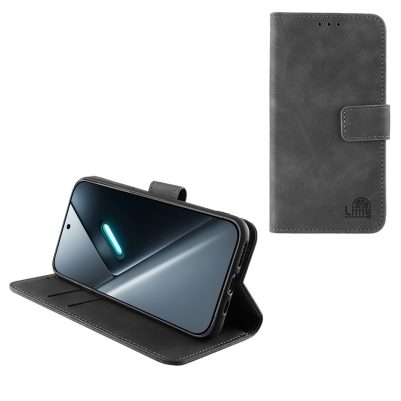 LIME ESSENTIAL ΘΗΚΗ XIAOMI POCO X8 PRO 6.59in MAGNET BOOK STAND CLIP GREY