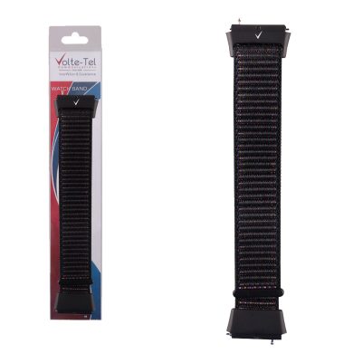 VOLTE-TEL VT147 ΛΟΥΡΑΚΙ ΡΟΛΟΓΙΟΥ XIAOMI REDMI WATCH 3 ACTIVE/WATCH 3 LITE/WATCH 3 YOUTH BRAIDED BLACK