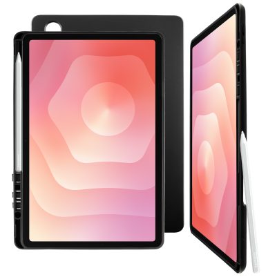 VOLTE-TEL MATTE SILICON ΘΗΚΗ SAMSUNG TAB S11 X730/X736 11.0in ΜΕ ΥΠΟΔΟΧΗ ΓΙΑ ΠΕΝΑΚΙ ΓΡΑΦΗΣ CAMERA GUARD BLACK