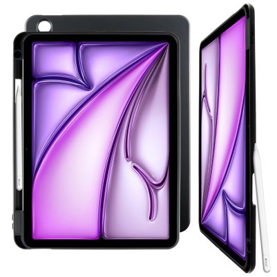 VOLTE-TEL MATTE SILICON ΘΗΚΗ IPAD AIR 11 2026/AIR 11 2025/IPAD AIR 11 2024 11.0in ΜΕ ΥΠΟΔΟΧΗ ΓΙΑ ΠΕΝΑΚΙ ΓΡΑΦΗΣ CAMERA GUARD BLAC