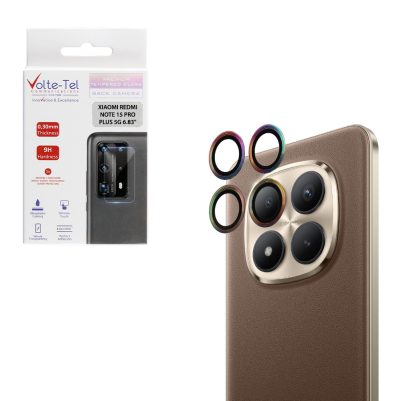 VOLTE-TEL CAMERA GLASS COVER XIAOMI REDMI NOTE 15 PRO/NOTE 15 PRO PLUS/ POCO M8 PRO 5G 6.83in 9H 0.30MM EASY APPLICATION RAINBOW