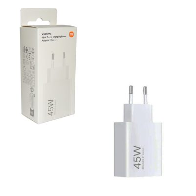 TRAVEL XIAOMI BHR07SLEU TURBO CHARGE USB-A 5V/3A 11V/4.1A 45W WHITE PACKING OR