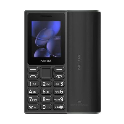 ΚΙΝΗΤΟ ΜΕ ΠΛΗΚΤΡΑ NOKIA 105 (2024) 2G 2.0in DUAL SIM 4MB/4MB (V2) (TA-1684) BLACK GR