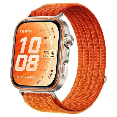 SMART WATCH HUAWEI FIT 5 PRO 1.92in 55020HRW BT V 6 ΑΔΙΑΒΡΟΧΟ NFC ORANGE GR