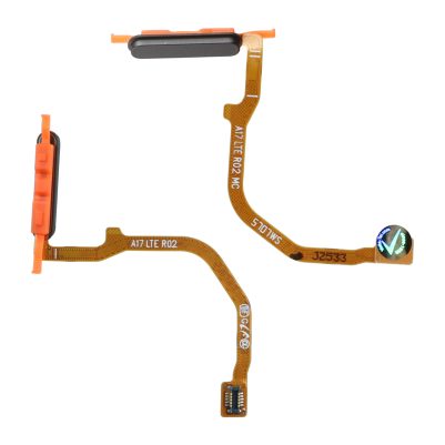SAMSUNG A17 4G A175 FLEX FINGERPRIΝΤ SENSOR BLACK GH96-20463A ORIGINAL SERVICE PACK