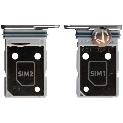 SAMSUNG S26 ULTRA 5G S948 DUAL SIM CARD HOLDER WHITE GH98-50690D ORIGINAL SERVICE PACK