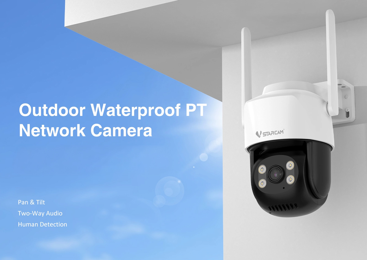 VSTARCAM smart κάμερα CS622, 3MP, WiFi, PTZ, SD, IP66 - Image 2