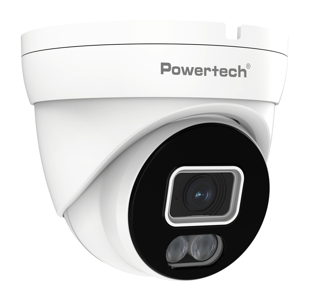 POWERTECH υβριδική κάμερα CCTV PT-1586 με μικρόφωνο & Full Color λειτουργία, 8MP, 2.8mm, IP67 - Image 2