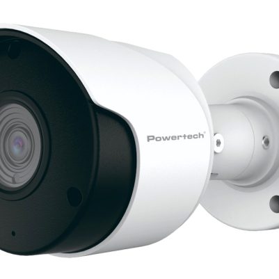 POWERTECH υβριδική κάμερα CCTV PT-1590 με μικρόφωνο & υπέρυθρα, 8MP, 2.8mm, IP66