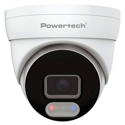 POWERTECH IP κάμερα PT-1591 με μικρόφωνο & Full Color λειτουργία, 4MP, 2.8mm, PoE, IP67