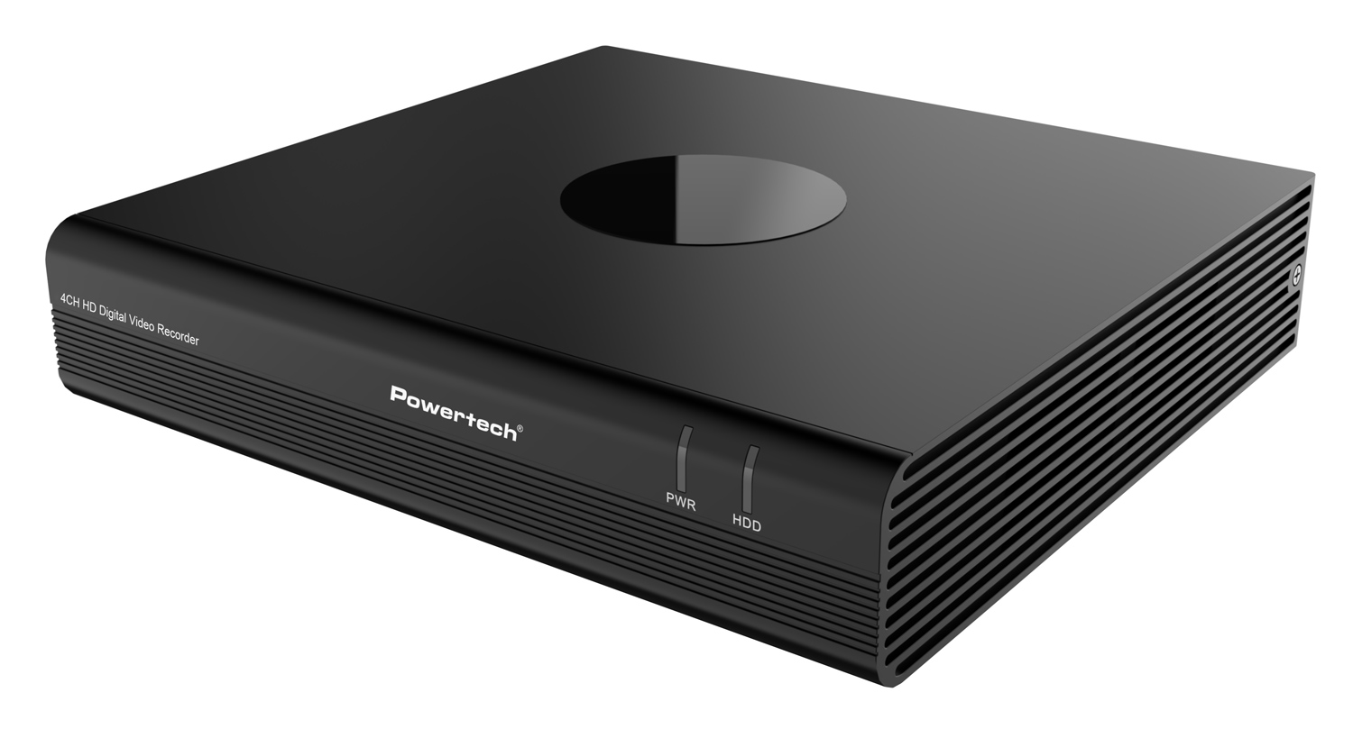 POWERTECH XVR υβριδικό καταγραφικό PT-1595, 5MP, H.264/H.265, 4 κανάλια - Image 3