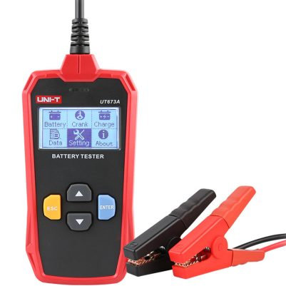 UNI-T tester μπαταρίας αυτοκινήτου UT673A, 12/24V, 3-250Ah