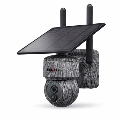 Sectec ST-517C 4G 3MP Version Κάμερα Κυνηγιού με Εφαρμογή, Ηλιακό Πάνελ και Ρομποτική Κίνηση (7800mAh/IP65)