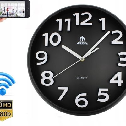 S-Talk FD-2288 Ρολόι Τοίχου Κρυφή Κάμερα FHD Live Εικόνα Μέσω Ίντερνετ με Μπαταρία (Ανιχν. Κίνησης/Android/iOS)