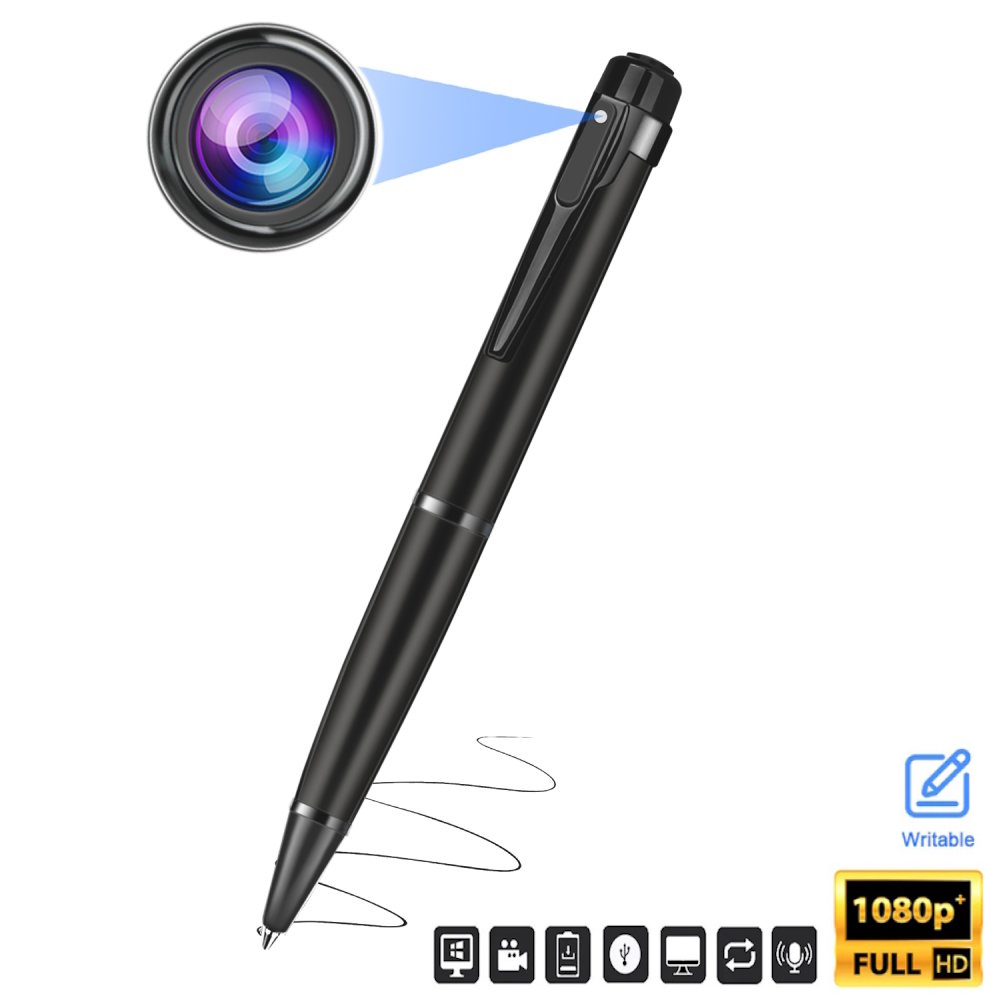 S-Talk W10 Στυλό Κρυφή Κάμερα FHD 1080P με Μπαταρία & Καταγραφή σε microSD (Αθόρυβη/Χωρίς LED/Πραγματική Γραφή)