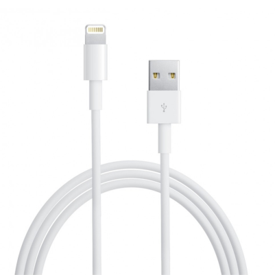 APPLE USB-A 2.0 TO LIGHTNING MD818ZM/A A1480 USB ΦΟΡΤΙΣΗΣ-DATA 1m WHITE BULK OR