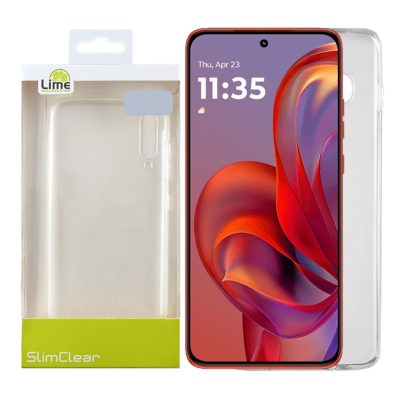 LIME SLIMCLEAR TPU ΘΗΚΗ MOTOROLA EDGE 60 PRO 5G 6.7in FULL CAMERA PROTECTION ΔΙΑΦΑΝΗ