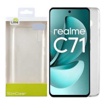 LIME SLIMCLEAR TPU ΘΗΚΗ REALME C71 6.67in FULL CAMERA PROTECTION ΔΙΑΦΑΝΗ