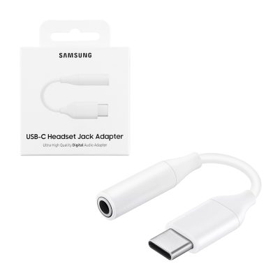 ΜΕΤΑΤΡΟΠΕΑΣ AUDIO SAMSUNG EE-UC10JUWEGWW/US (3.5MM AUDIO TO USB-C) WHITE PACKING OR