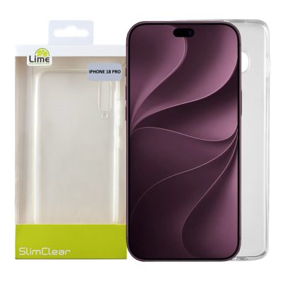 LIME SLIMCLEAR TPU ΘΗΚΗ IPHONE 18 PRO 6.3in CAMERA GUARD ΔΙΑΦΑΝΗ