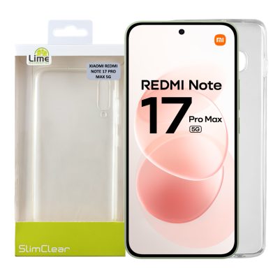 LIME SLIMCLEAR TPU ΘΗΚΗ XIAOMI REDMI NOTE 17 PRO MAX 5G 6.83in CAMERA GUARD ΔΙΑΦΑΝΗ