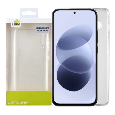 LIME SLIMCLEAR TPU ΘΗΚΗ XIAOMI REDMI NOTE 17 4G 6.99in CAMERA GUARD ΔΙΑΦΑΝΗ