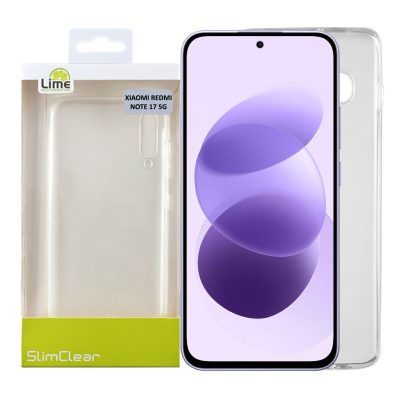 LIME SLIMCLEAR TPU ΘΗΚΗ XIAOMI REDMI NOTE 17 5G 6.99in CAMERA GUARD ΔΙΑΦΑΝΗ