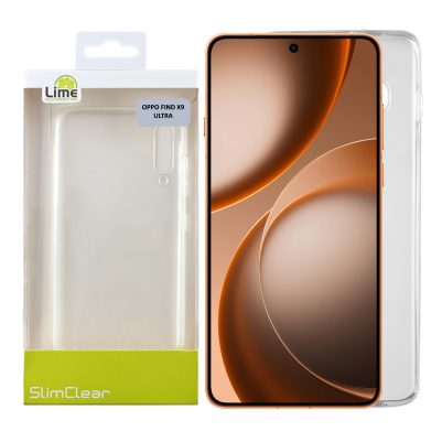 LIME SLIMCLEAR TPU ΘΗΚΗ OPPO FIND X9 ULTRA 6.82in CAMERA GUARD ΔΙΑΦΑΝΗ