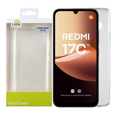 LIME SLIMCLEAR TPU ΘΗΚΗ XIAOMI REDMI 17C 5G EURO VERSION 6.9in FULL CAMERA PROTECTION ΔΙΑΦΑΝΗ