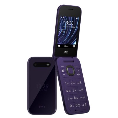 ΚΙΝΗΤΟ ΜΕ ΠΛΗΚΤΡΑ HMD 2660 FLIP (2025) 4G 2.8in DUAL SIM 64MB/128MB (TA-1711) TWILIGHT VIOLET GR