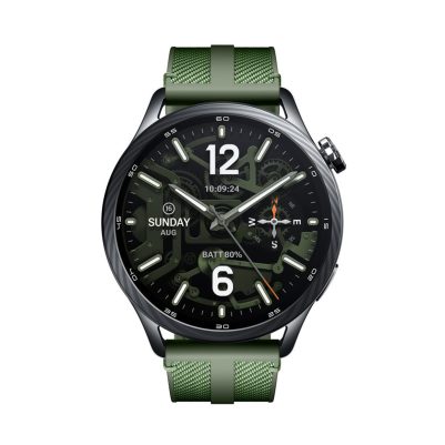 SMART WATCH XIAOMI S5 46MM 1.48in (BHR08IXGL) BT V 5.4 ΑΔΙΑΒΡΟΧΟ ΜΕ ΠΑΛΜΟΓΡΑΦΟ GREEN GW