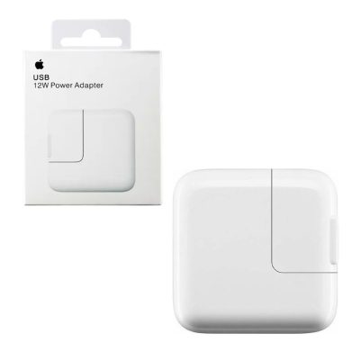 TRAVEL POWER ADAPTER USB-A APPLE IPAD/IPHONE MGN03TU/A 2.4A 12W + EURO PLUG WHITE PACKING OR