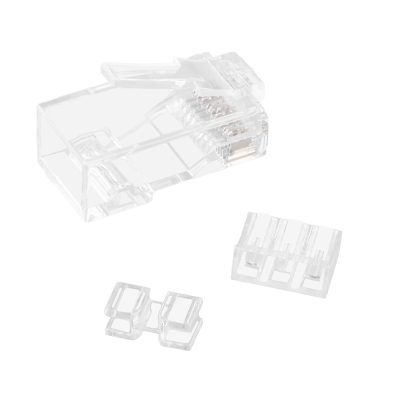 VOLTE-TEL ΦΙΣ ΤΗΛΕΦΩΝΙΚΗΣ ΓΡΑΜΜΗΣ / ΔΙΚΤΥΟΥ RJ45 8P8C UTP CAT C6A MALE 6+2 PIN ΓΙΑ ΣΤΡΟΓΓΥΛΑ ΚΑΛΩΔΙΑ